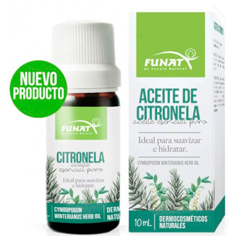 Aceite Esencial De Citronela Funat