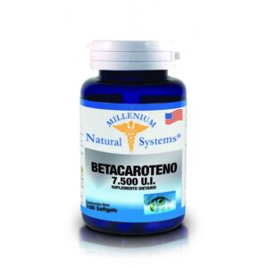 Betacaroteno 7500UI 100 Softgels