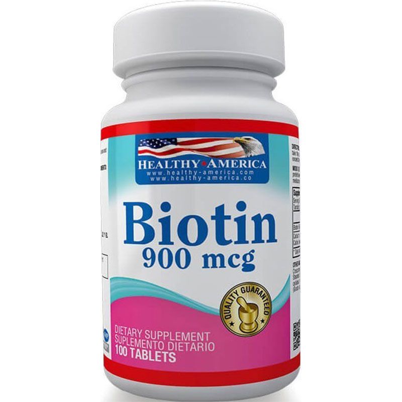 Biotin 900 Mg x 100 Tabletas