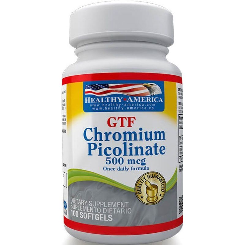 Cromo Picolinato 500Mg 100 Softgels