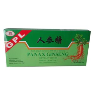 Panax Ginseng 30 Ampolletas