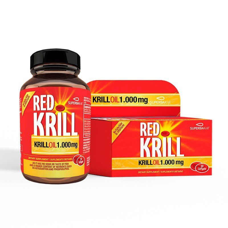 Red Krill 1000Mg 30 Softgels