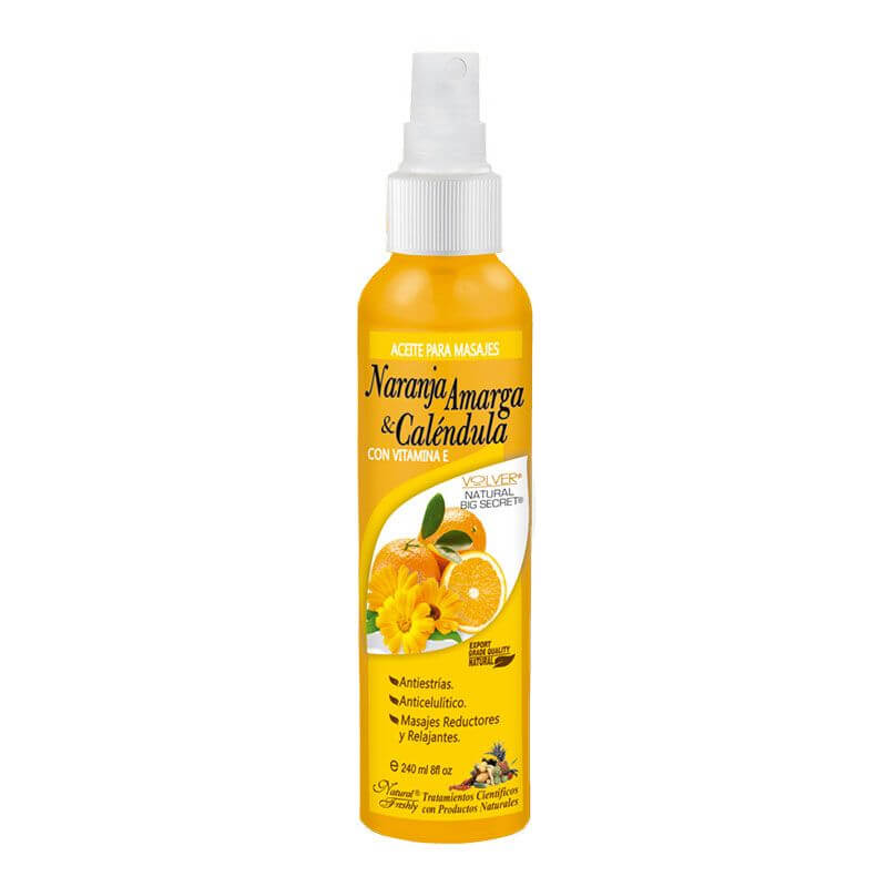 Aceite de Naranja y Caléndula 240Ml