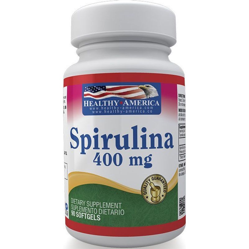 Spirulina 400 Mg x 90 Softgels