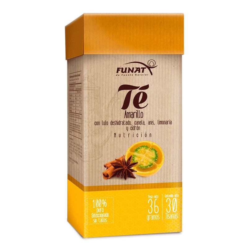 Té Amarillo x 30 Tisanas