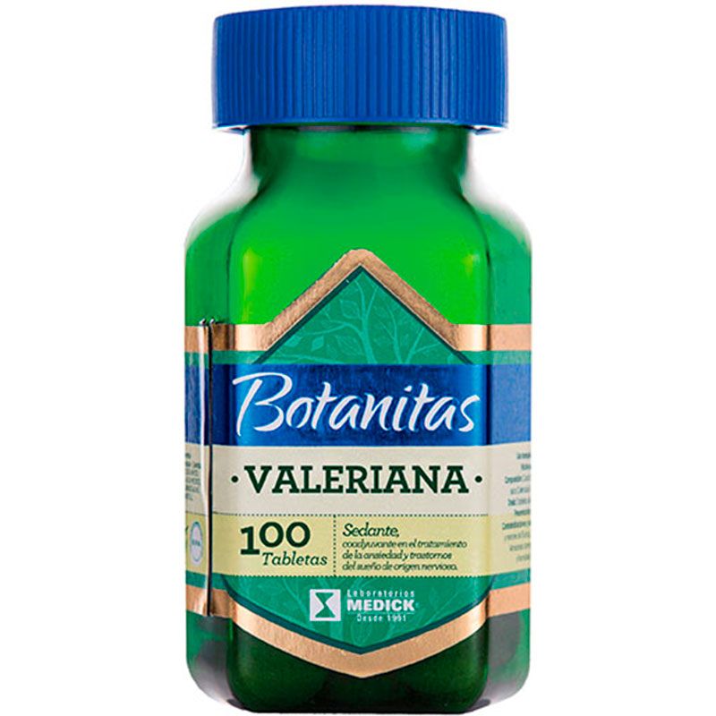 Valeriana 100 Tabletas