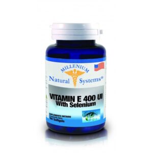 Vitamina E 400 UI Selenio 100 Softgels