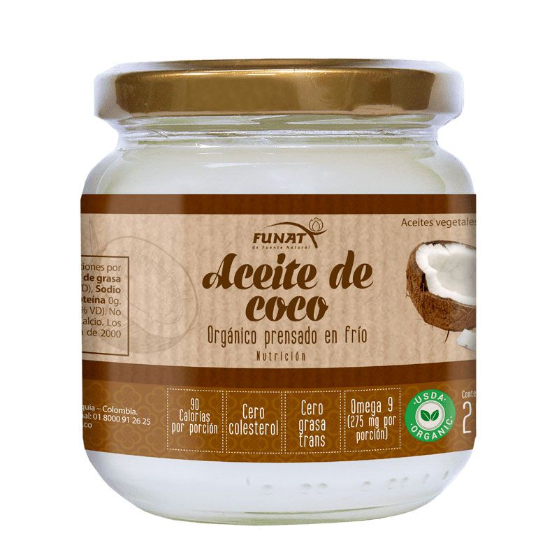 Aceite De Coco Orgánico Funat