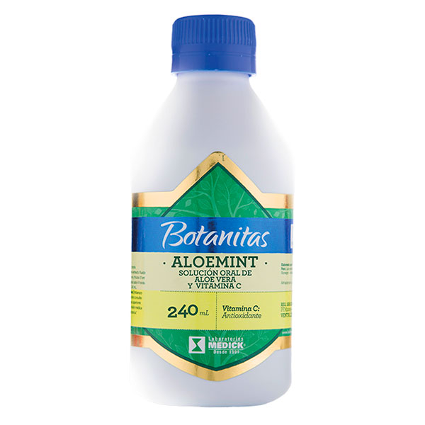 Aloe Min X 240 Solución Oral De Aloe + Vitamina C Medick