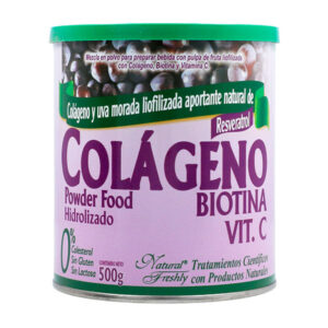 Colageno Hidrol. Polvo Sabor Uva N. Freshly