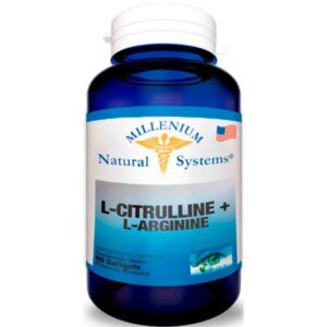 L-Citrullina Y L-Arginina 60 Softgels