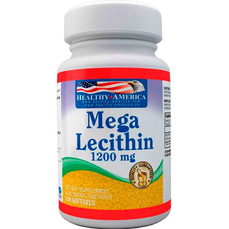Lecitina de Soya 100 Softgels