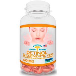 Retinol con  Coenzyme Q10 60 Capsulas aplicables