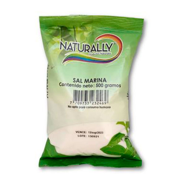 Sal Marina Para Baño X 500 Gr Naturally